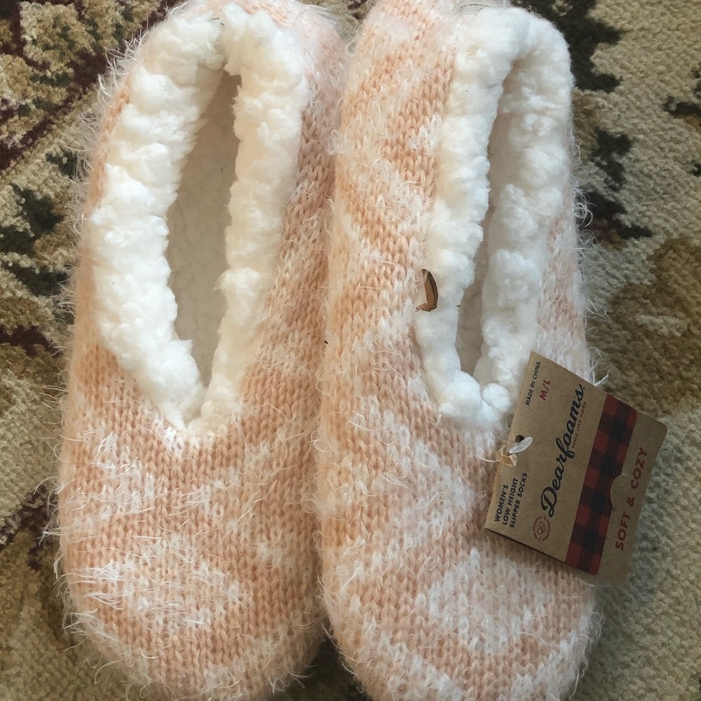 Dearfoams Low Height Slipper Socks Medium